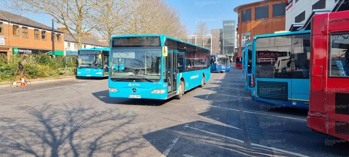 Image of Arriva Beds and Bucks vehicle 3010. Taken by Christopher T at 12.43.24 on 2022.03.08